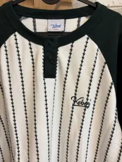 Keboz ケボズ ベースボール風 長袖Tシャツ Lサイズのサムネイル
