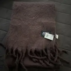 RODEO CROWNS ダークブラウン マフラー