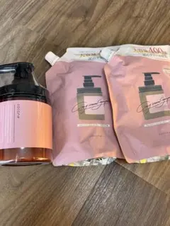 【新品未使用】ココネクレイクリームシャンプー 本体➕詰め替え400g ２個セット