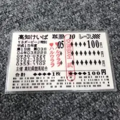 2025年最新】ハルウララ馬券の人気アイテム - メルカリ