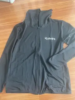 Kubota ブラック フルジップパーカー LL