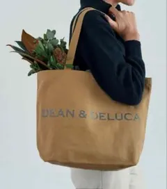 ★完売品★新品　DEAN & DELUCA チャリティートート　カフェオレL