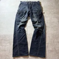 Y2K 00s Archive カーゴ ギミック フレアGimmick グランジ