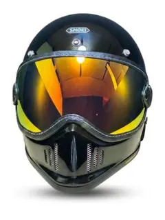 SHOEI ブラックバイザー EX-ZERO バイザー&イエロースクリーン - メルカリ