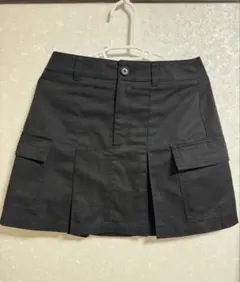 カーゴデザイン 黒 ミニスカート