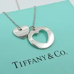 箱・保存袋付き！ティファニー カットアウトハート ネックレス T152