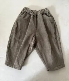 studio boheme parisキャロットパンツ 24m コーデュロイ