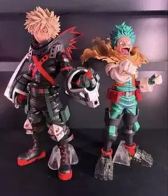 僕のヒーローアカデミア フィギュア　一番くじ　爆豪&緑谷