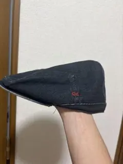ダークデニム ハンチング帽