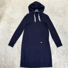 極希少　美品　バーバリーブルーレーベル　パーカー　ワンピース　長袖　Ｍサイズ