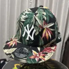 ニューエラ 59FIFTY ボタニカル柄　ニューヨーク　ヤンキース