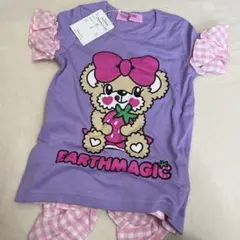 EARTHMAGIC 120cm Tシャツ 紫