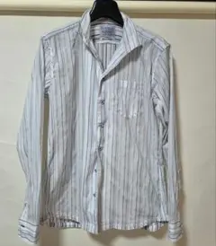 NICOLE CLUB FOR MEN ストライプシャツ サイズ46のサムネイル
