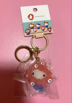 大阪・関西万博　サンリオ　クリアキーホルダー　ハローキティ　ミャクミャク