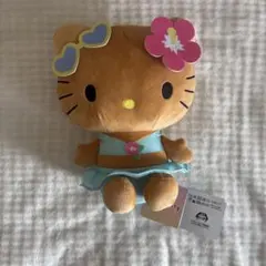 ハローキティ　日焼けキティ　ギャルキティ　ぬいぐるみ　L