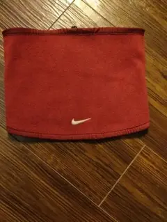 値下げ　NIKEナイキ リバーシブル ネックウォーマー 赤 青