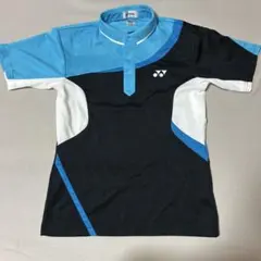 YONEX バドミントン ポロシャツ ブラック/ブルーのサムネイル