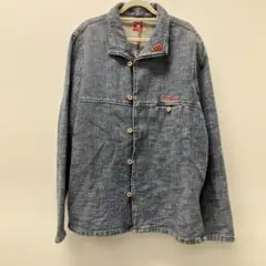 Doud Store デニムシャツ 長袖 ブルー
