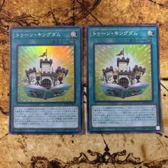 遊戯王　遊戯王　トゥーンキングダム　スーパーレア　2枚