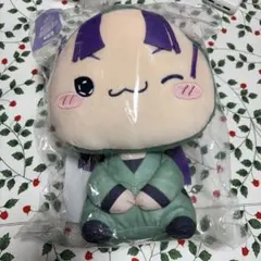 フリューくじ 忍たま乱太郎 ふんわり桜もちぴこの段 もちぴこぬいぐるみ 立花仙蔵