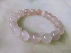 パワーストーンブレスレット【ローズクォーツ12ｍｍ】20260407-04