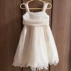 フォーマルドレス アイボリー 110