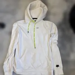 LUXE/R ホワイトパーカー ネオンストリング