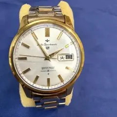 SEIKO Sportsmatic 5 昭和39年製未使用人気の金色 - メルカリ