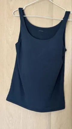 UNIQLO ユニクロ　エアリズム　紺　ネイビー　カップ付タンクトップ　Mサイズ