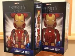 BE@RBRICK IRON MAN MARK85 CHROME Ver. - メルカリ