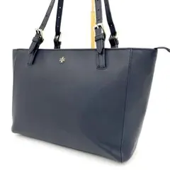 美品✨　トリーバーチ　トートバッグ　レザー　A４収納　ネイビー 楽天市場】トートバッグ A4（ブランドトリーバーチ）（トート