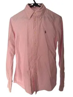Ralph Lauren ピンクストライプシャツ