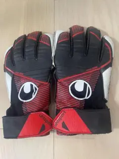 uhlsport キーパーグローブ 赤黒