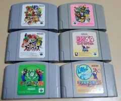 ニンテンドー64 カセット 6本セット !!!