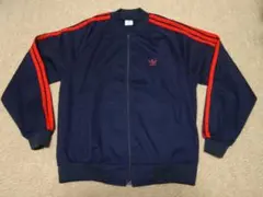美品　８０s　ヴィンテージ　アディダス　トラックジャケット　ジャージ　Lサイズ