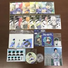 ❶ブルーロック ビジュアル色紙コレクション ステッカー 糸師凛 まとめ売り