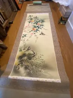 【今井月庵】開運 三桃図 掛け軸 共箱付 尺五立 花鳥図 縁起物 185cm 2026年最新】今井月庵の人気アイテム - メルカリ