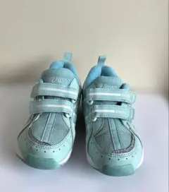 アシックス ナロー スクスクスニーカー 18.0cmミント