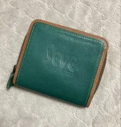 Seve / セベ バレステロス 二つ折り財布 レザー グリーン