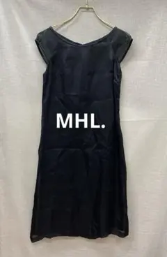 K875◯ MHL. マーガレットハウエル シルクワンピースⅡのサムネイル