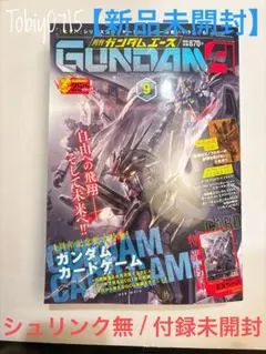 付録未開封】月刊ガンダムエース 2026年9月号 EXベース付録カード付き