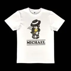 新品 未使用 ピーナッツ マイケルジャクソン チャーリーブラウン 白色 Tシャツ