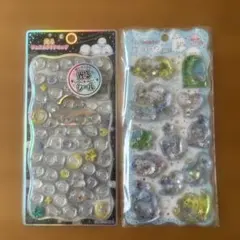 シマエナガ　ジュエルプチドロップ　ウォーターシール【2個セット】