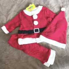 サンタ　服　コスチューム　衣装　セットアップ　ベビー　キッズ　80