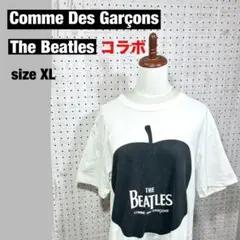 【コラボ】ビートルズ コムデギャルソン 白 sizeXLのサムネイル