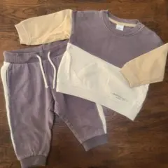 H&M 　ベビー　トレーナー・パンツセット 68cm