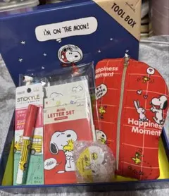 スヌーピー 文房具セット ツールボックス