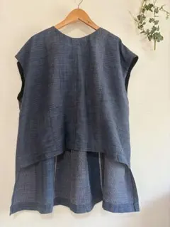 ハンドメイド　着物リメイク　チュニック