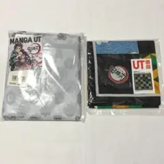 ユニクロ 鬼滅の刃 ポケッタブルバッグ + ハンカチ(ノベルティ)