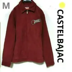 ✨美品　カステルバジャック ジャケット　ゴルフ　家紋ロゴ　メタル 　М　秋